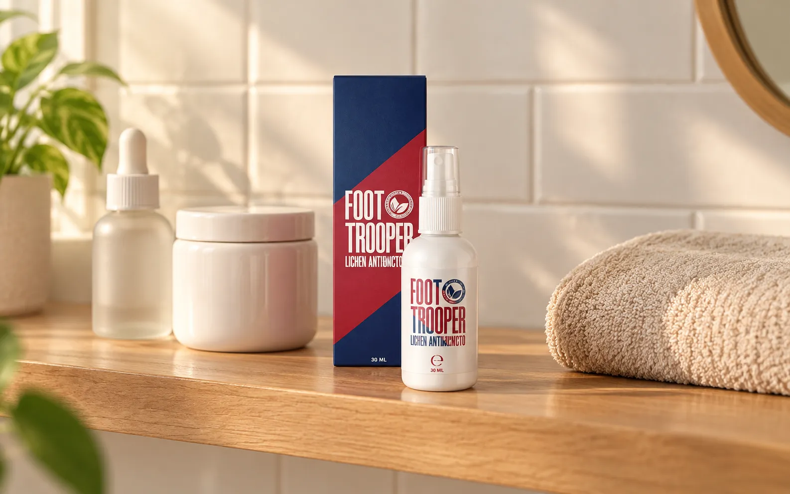 Foot Trooper-fungus remedy — le produit au quotidien