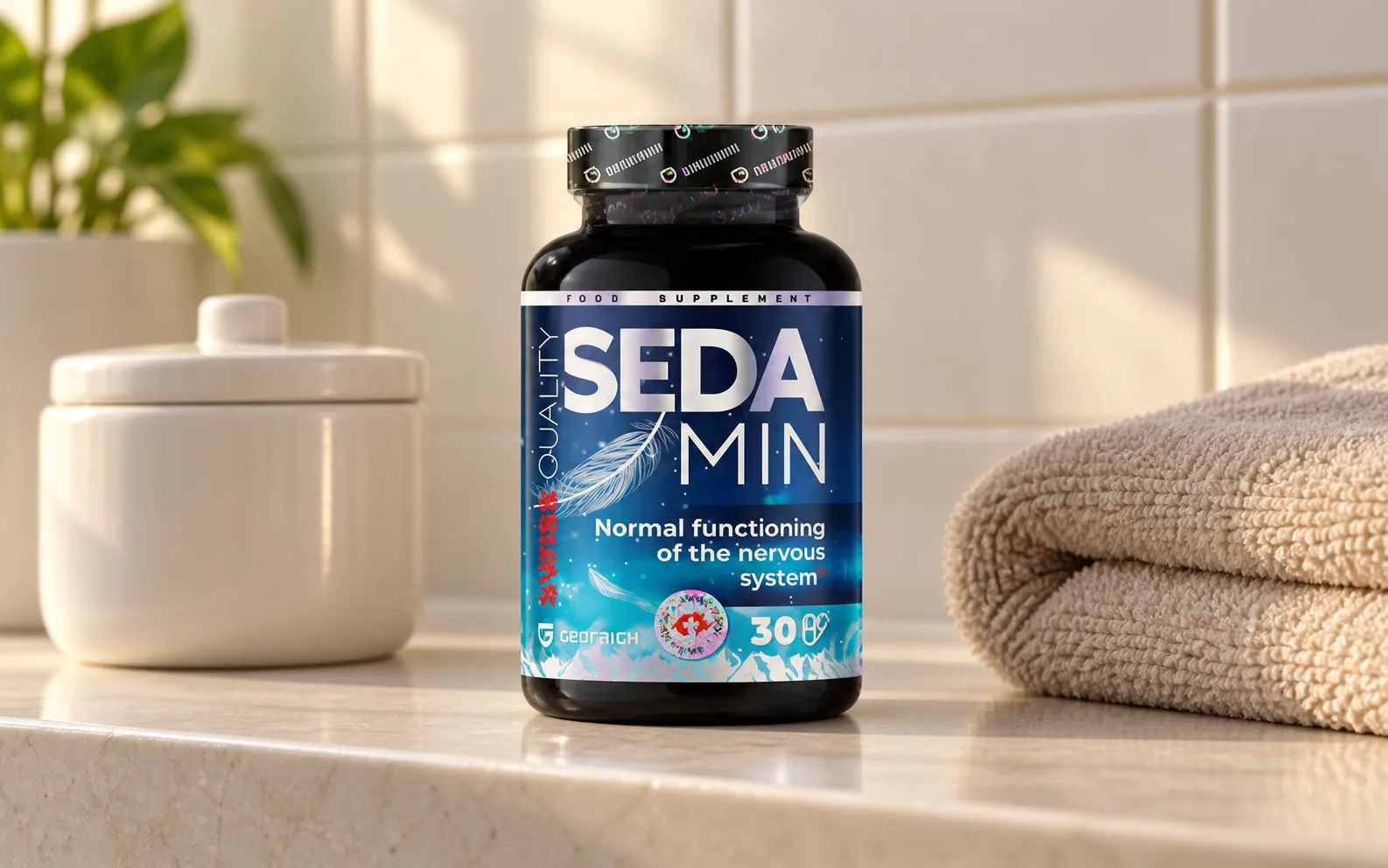 Sedamin — le produit au quotidien