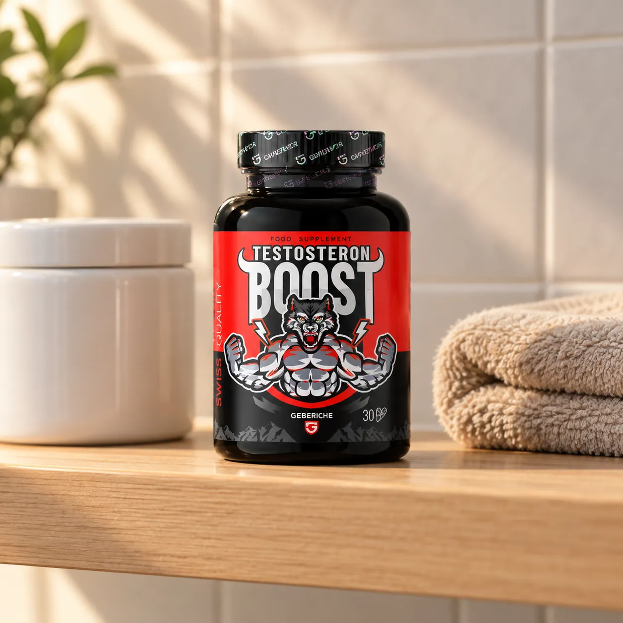 Testosteron Boost — le produit au quotidien