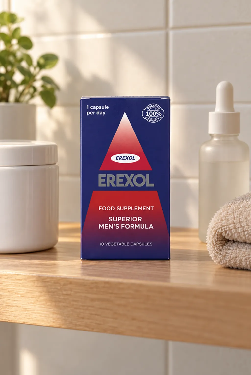 Erexol — le produit au quotidien