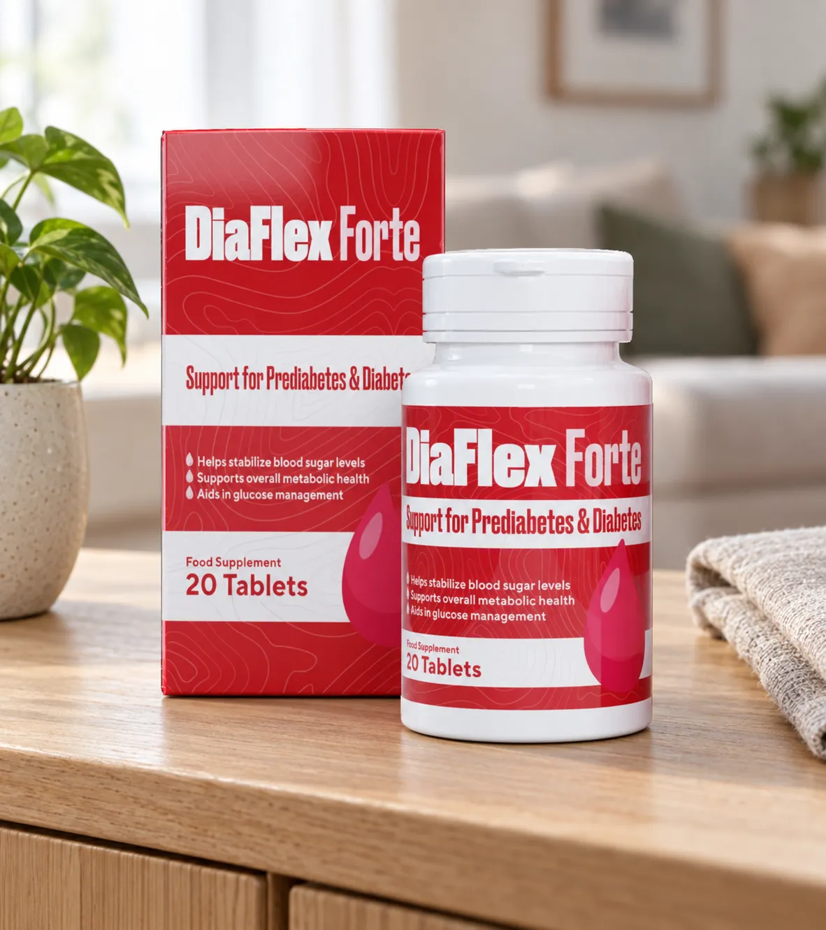 DiaFlex Forte — le produit au quotidien